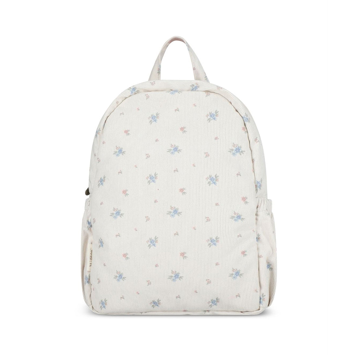 תיק גן מיננה טדי פרחים שמנת | Minene Flowers Cream