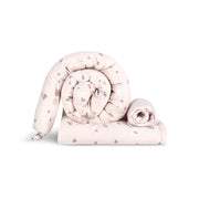 סט מצעים לעריסה מיננה ליין Sweet Dreams ורוד | Minene Pink