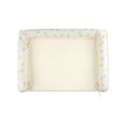 משטח החתלה מיננה ליין  Sweet Dreams שמנת מודפס | Minene Cream Print