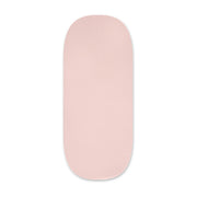 סדין ג'רסי רקום לעגלה מיננה ורוד עתיק | Minene Ancient Pink