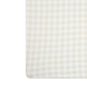 סדין לעריסה מיננה ליין Wonderland שמנת מודפס | Minene Cream Print