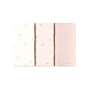 שלישיית חיתולי במבוק לו&מי ורוד בהיר | LU&ME Light Pink