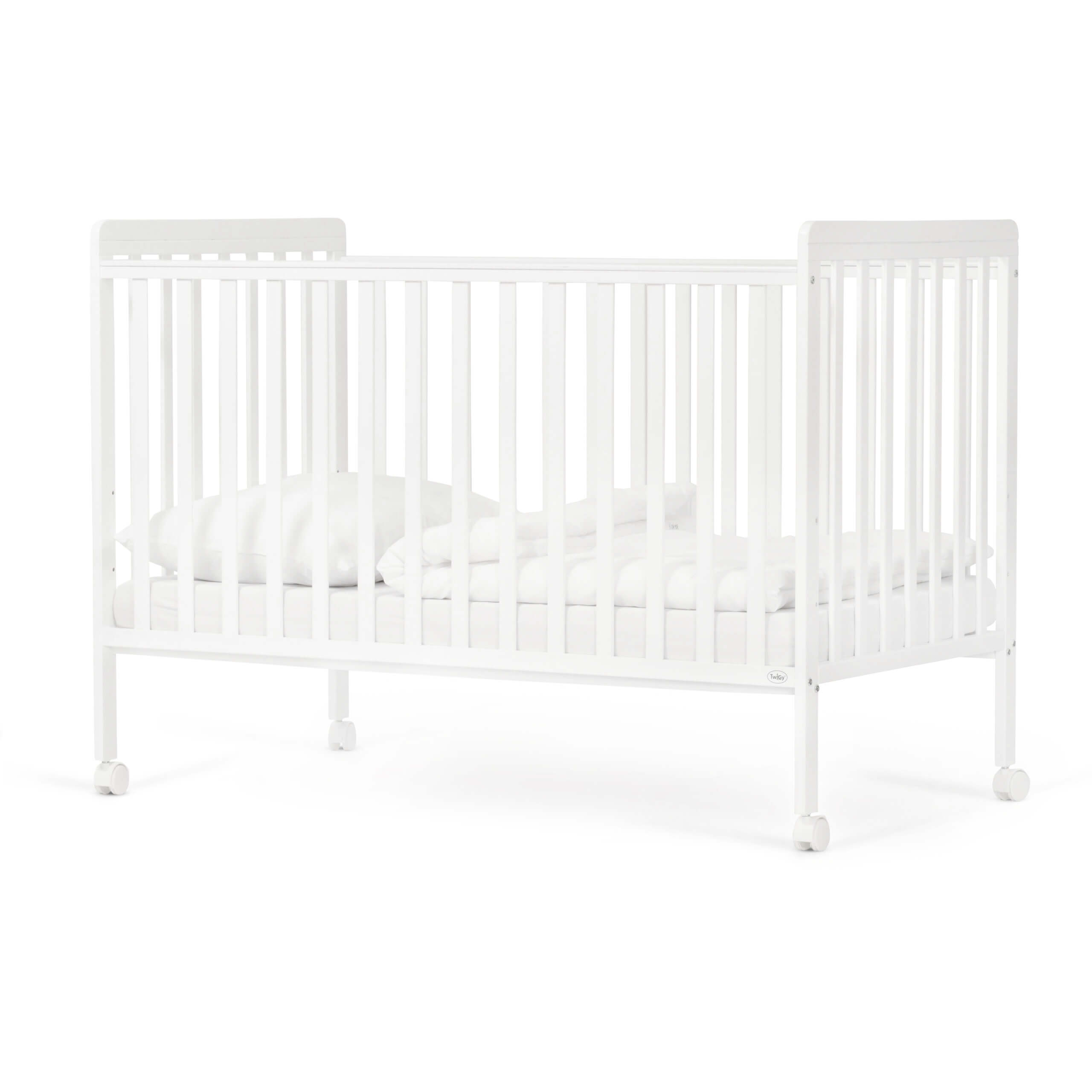 מיטת תינוק טוויגי דייטונה 130X70 ס"מ לבן | Twigy Daytona™ White