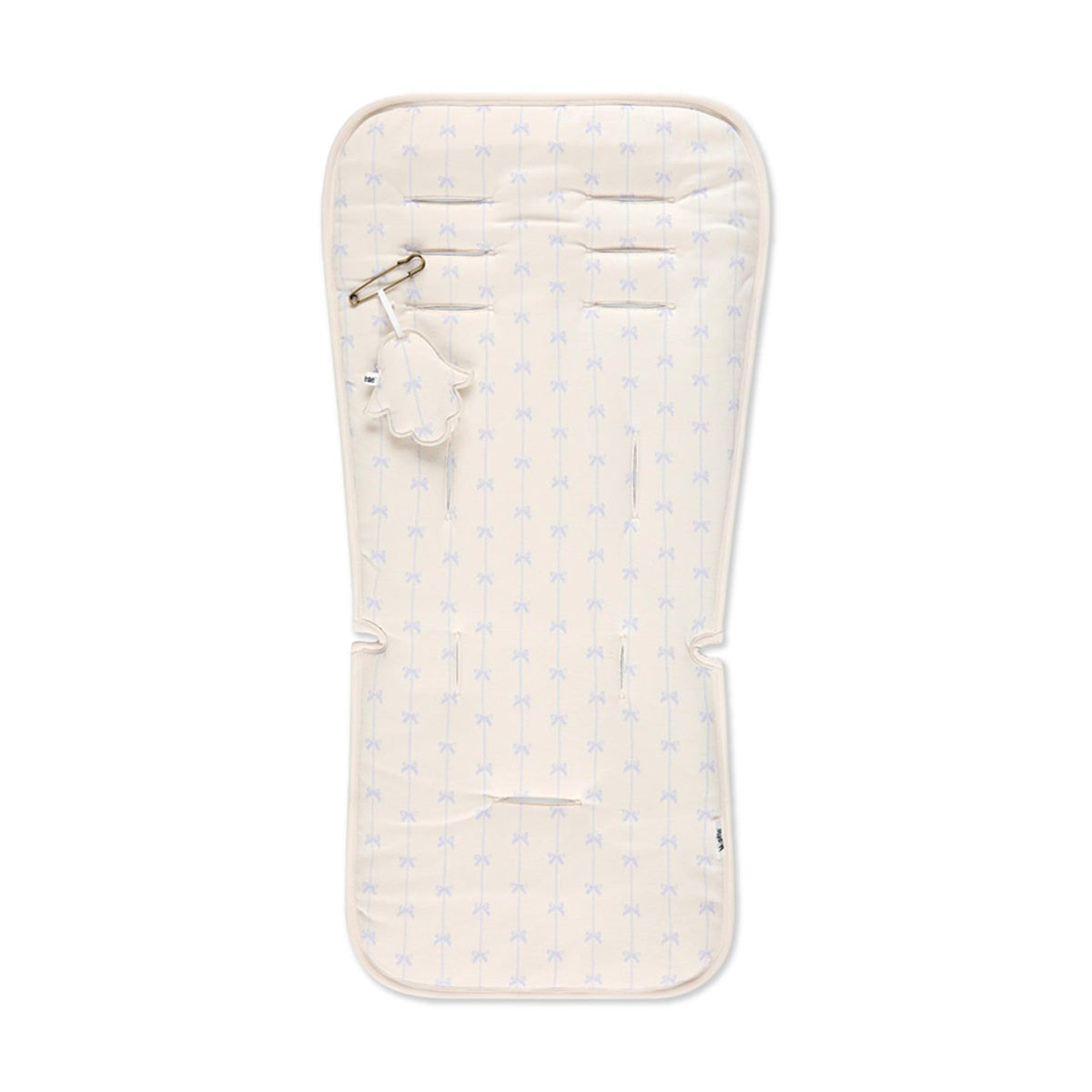 ריפודית לעגלה מיננה שמנת מודפס | Minene Cream Print