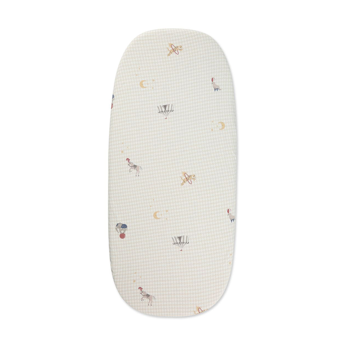 סדין לעגלה מיננה ליין אבן Wonderland מודפס | Minene Stone Print