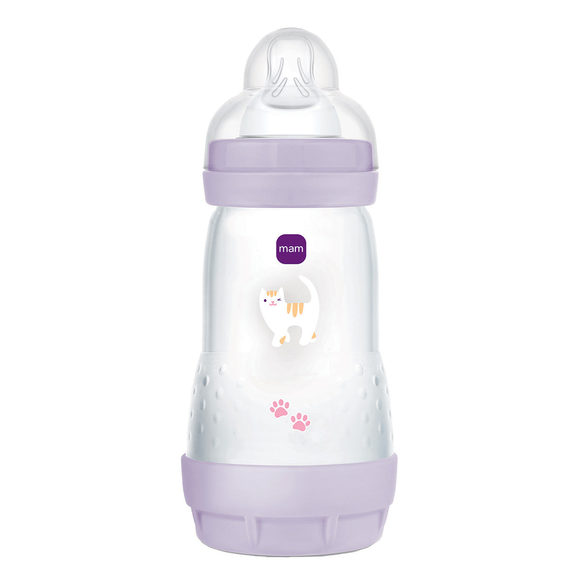 בקבוק מאמ אנטי קוליק 260 מ"ל סגול | MAM 260 ml Purple