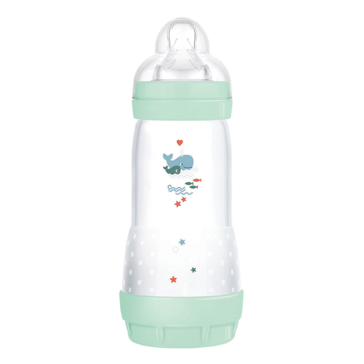 בקבוק מאמ אנטי קוליק 320 מ"ל ירוק מנטה | MAM 320 ml Green Mint