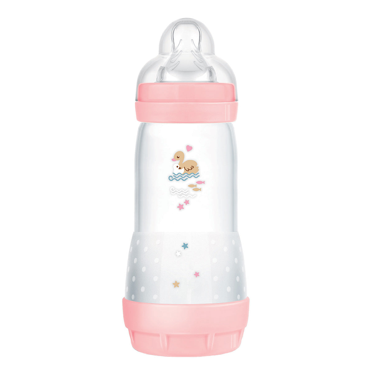 בקבוק מאמ אנטי קוליק 320 מ"ל ורוד | MAM 320 ml Pink