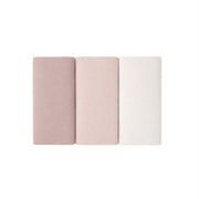 שלישיית סדינים למיטה צבע ורוד Cotton cloud | Minene
