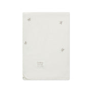 שמיכה גדולה מיננה צבע שמנת Cotton cloud | Minene