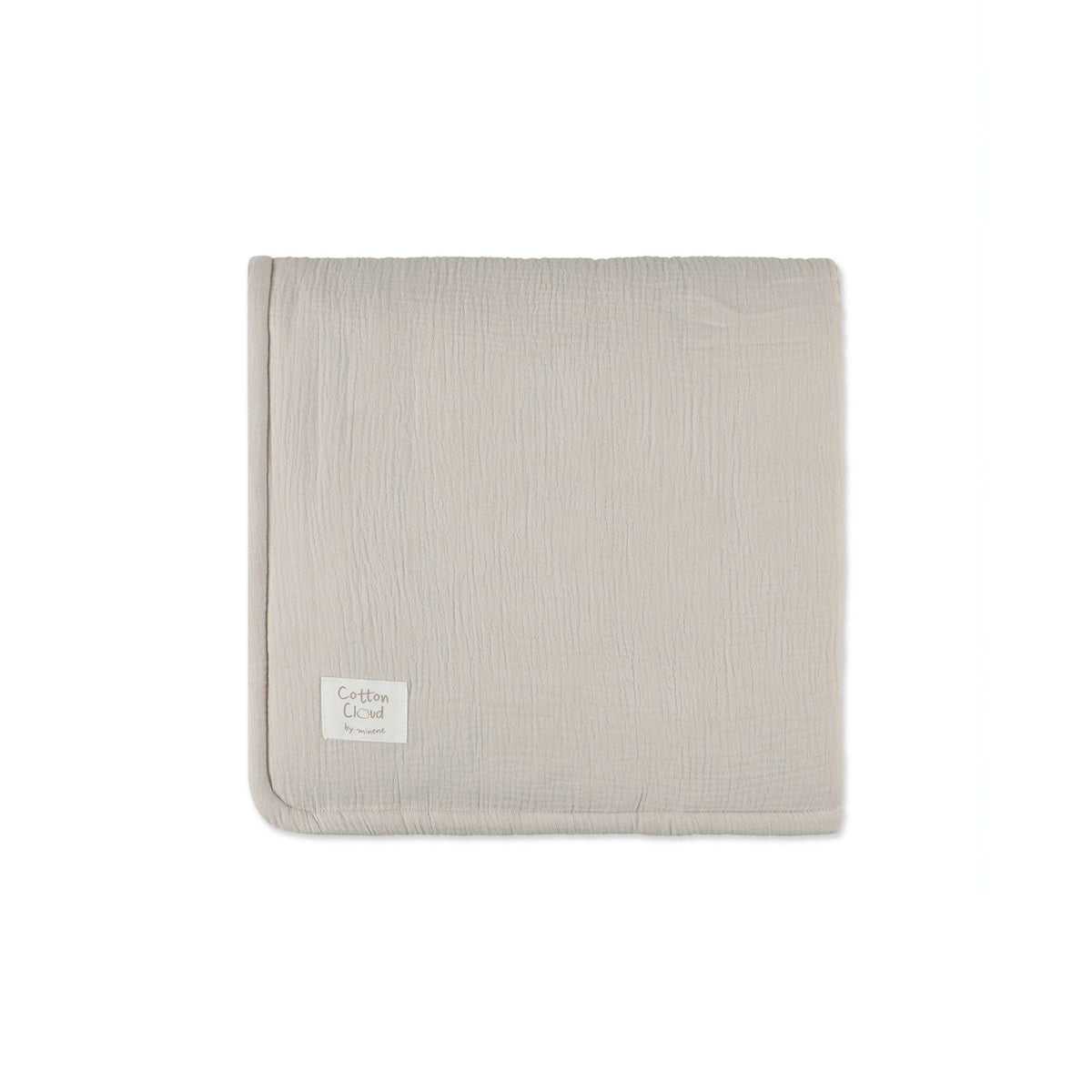 שמיכת טטרה עם מילוי גדולה מיננה צבע אבן Cotton cloud | Minene