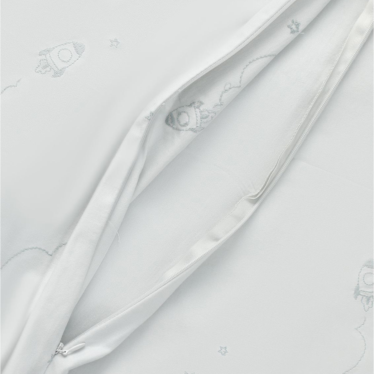 ציפה לשמיכת פוך ג'רסי מיננה צבע תכלת Cotton cloud | Minene