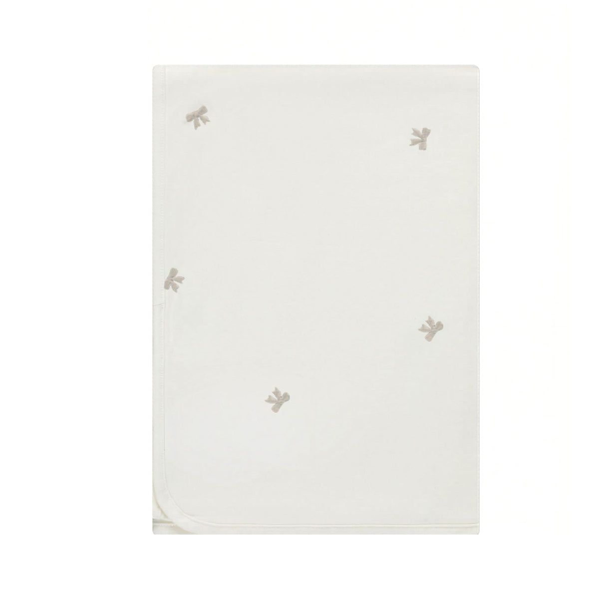 ציפה לשמיכת פוך ג'רסי מיננה צבע שמנת Cotton cloud | Minene