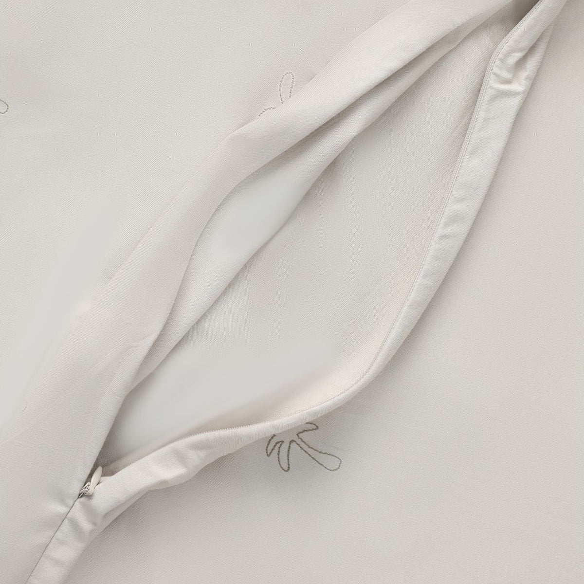 ציפה לשמיכת פוך ג'רסי מיננה צבע אבן Cotton cloud | Minene