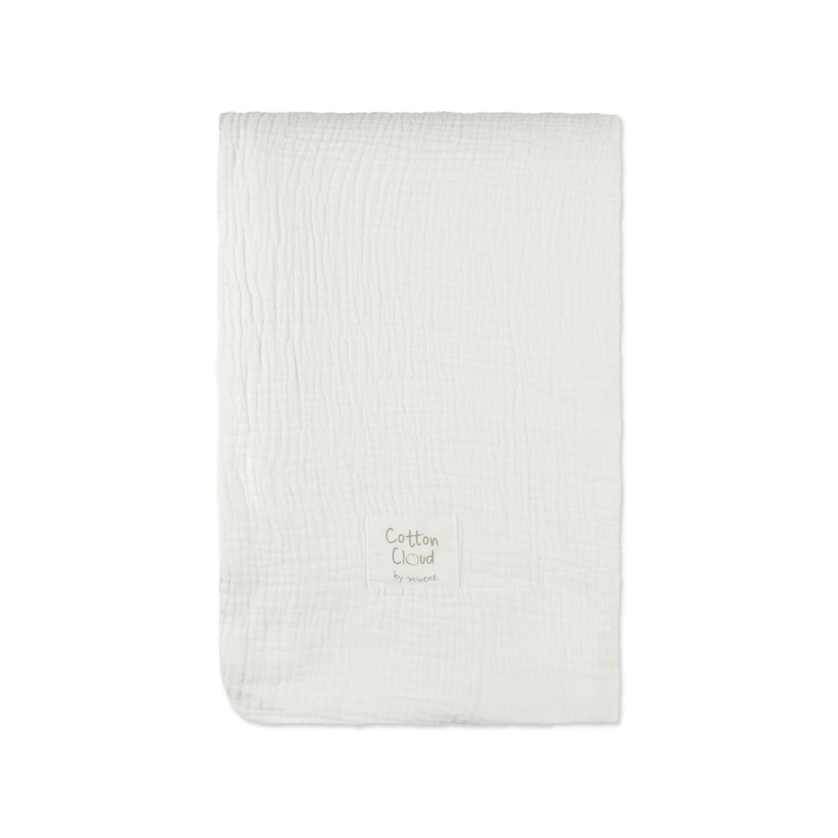 ציפה לשמיכת פוך טטרה מיננה צבע שמנת Cotton cloud | Minene