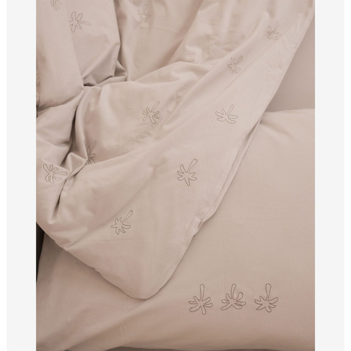 ציפה לכרית תינוק גדולה ג'רסי מיננה צבע אבן Cotton cloud | Minene