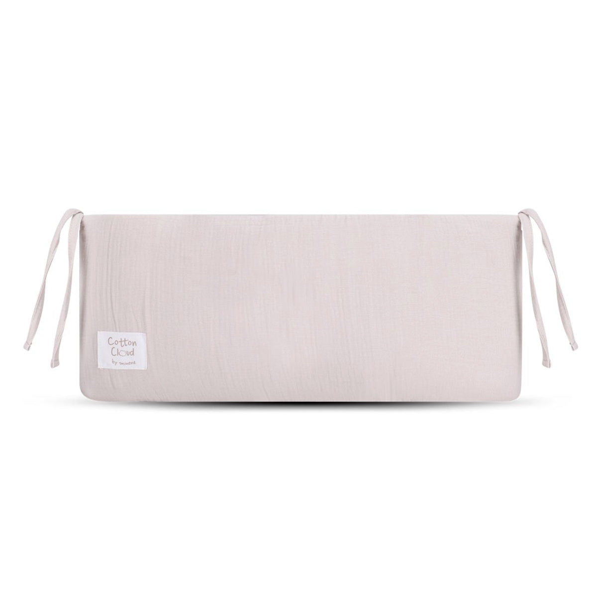 מגן ראש לעריסה מיננה צבע אבן Cotton cloud | Minene