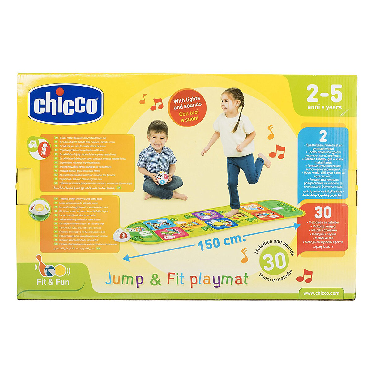 משחק קלאס צ'יקו ירוק | Chicco Toy Playmat Hopscotch Green