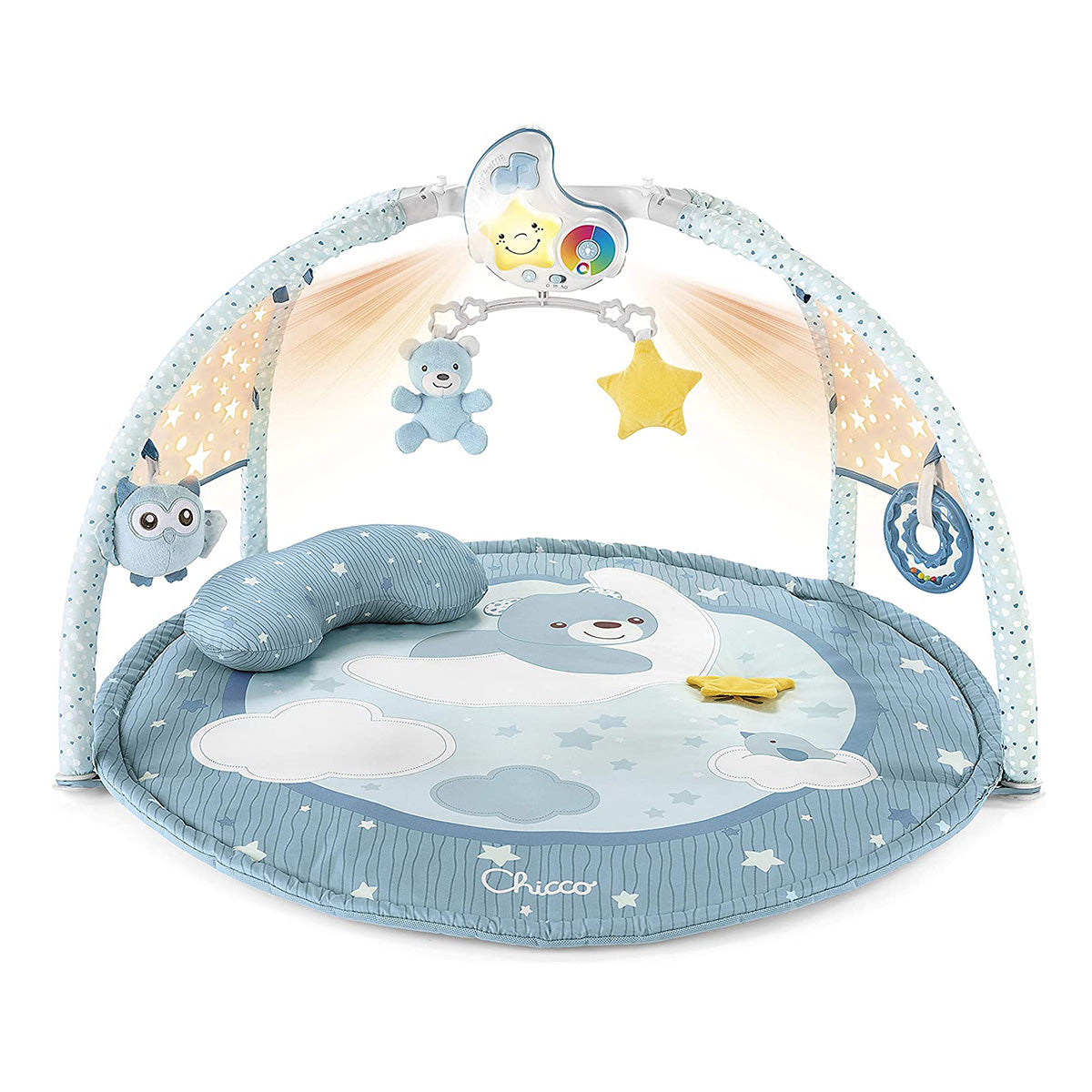 משטח פעילות צ'יקו מאיר מוזיקלי 3 ב-1 כחול | Chicco Toy FD Enjoy Colors Playgym Blue