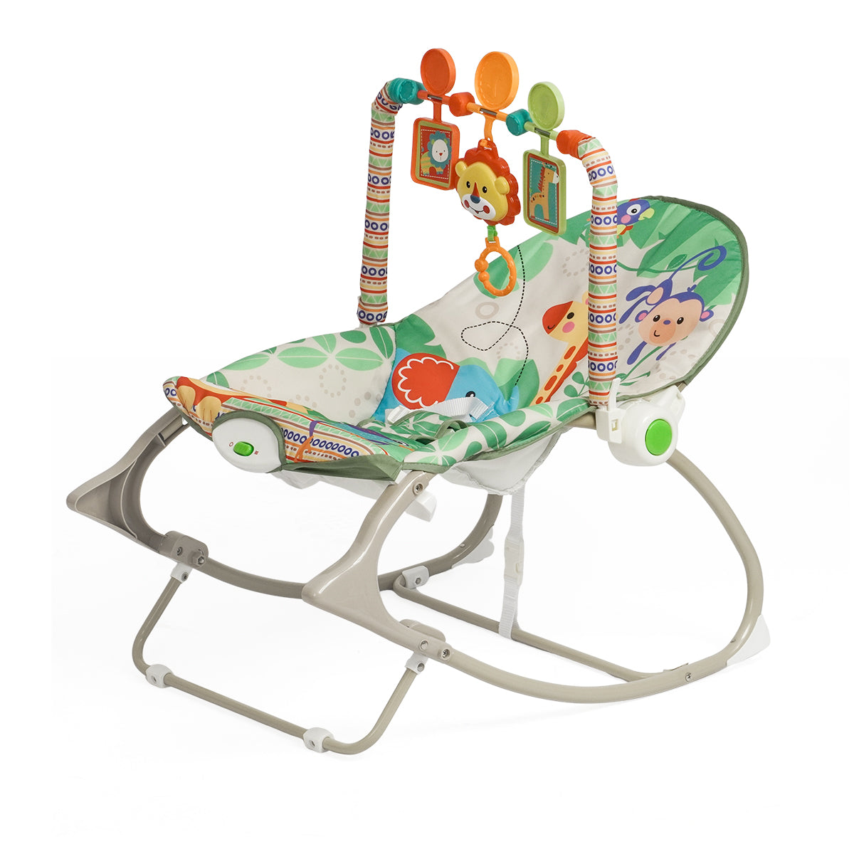 טרמפולינה לתינוק סיסי לאב ירוק כהה | Cici Love Baby Rocker Amazon