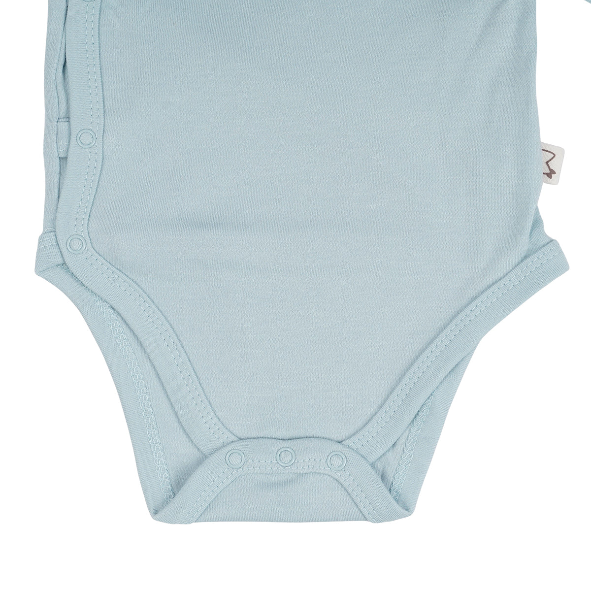 מארז שלישיית בגדי גוף אולימולי חלק בנים NB | Olimoli Baby Body Suit 3 PCS