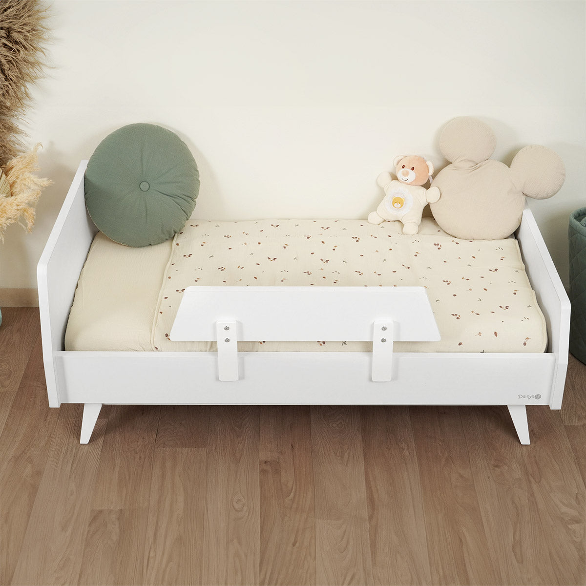 מיטת מעבר דייניז קרוליין לבן קלאסי | Dainy's Caroline Toddler Bed Classic White 130×70 cm