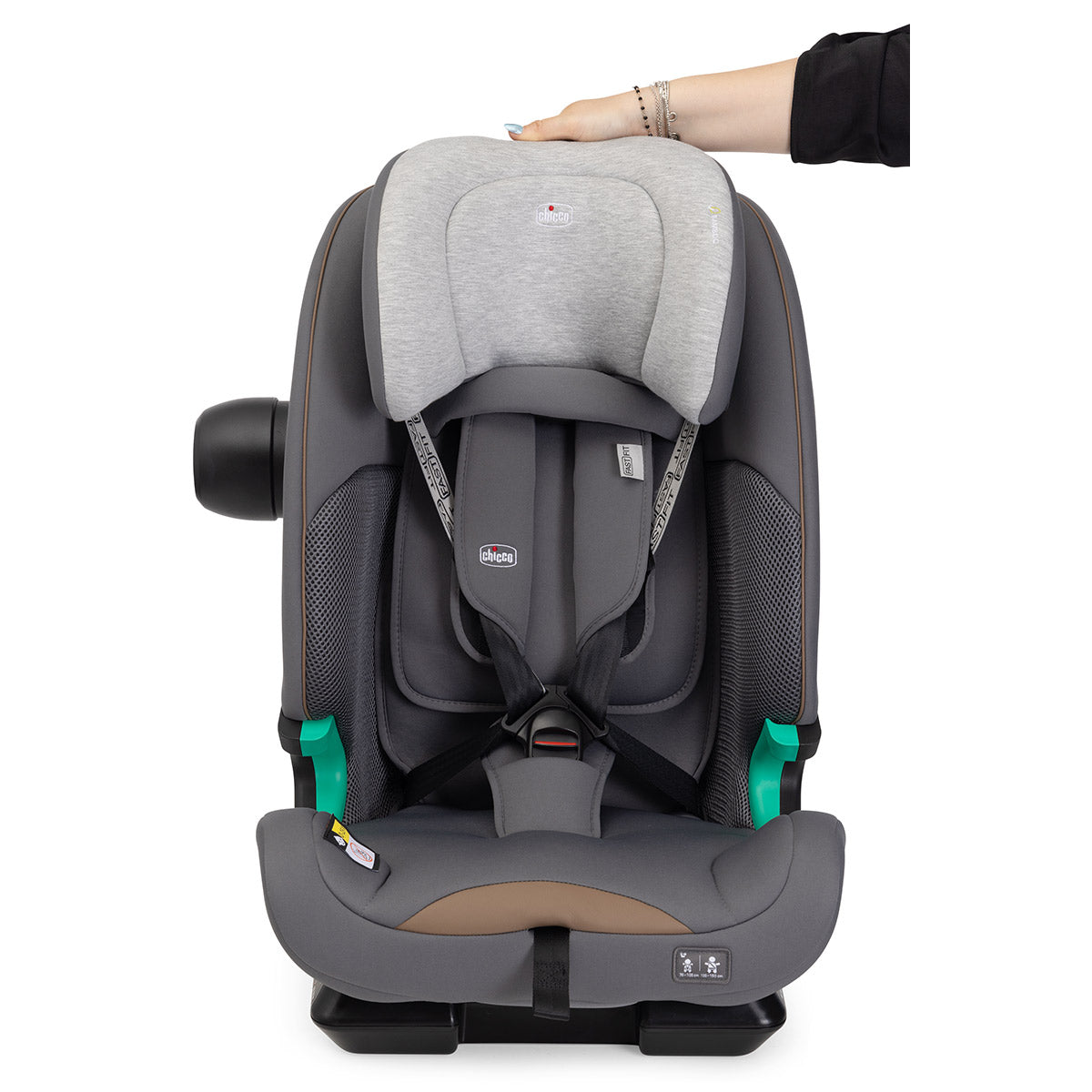 כיסא בטיחות צ'יקו סיט & גו אפור מהודר  | Chicco Seat&Go i-Size Car Seat Glam Grey
