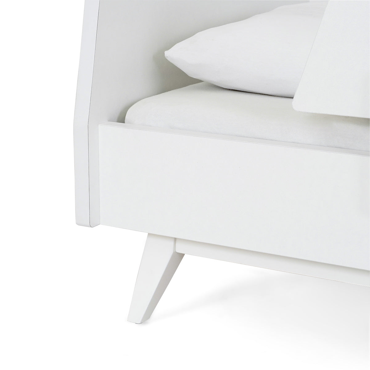 מיטת מעבר דייניז קרוליין לבן קלאסי | Dainy's Caroline Toddler Bed Classic White 130×70 cm