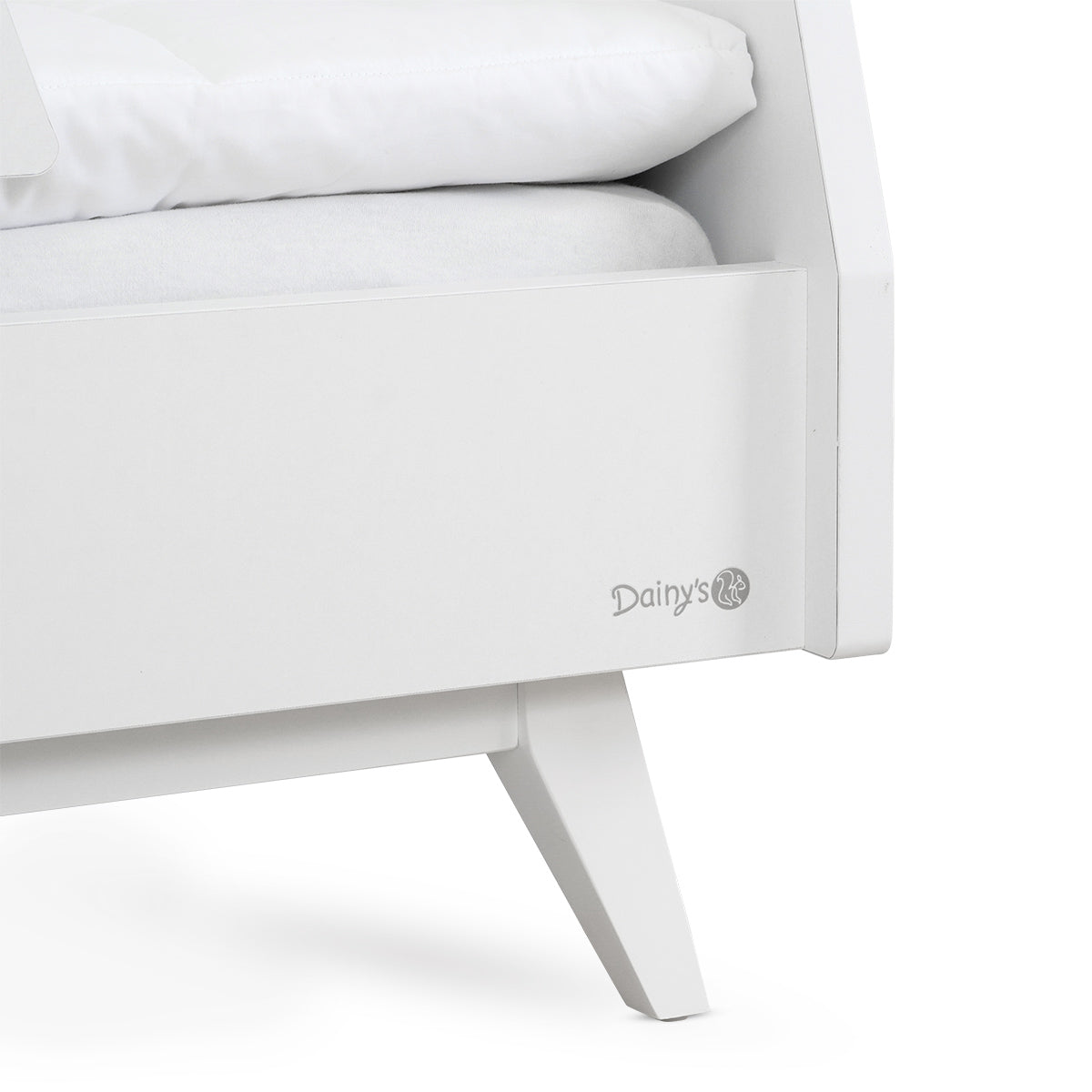 מיטת מעבר דייניז קרוליין לבן קלאסי | Dainy's Caroline Toddler Bed Classic White 130×70 cm