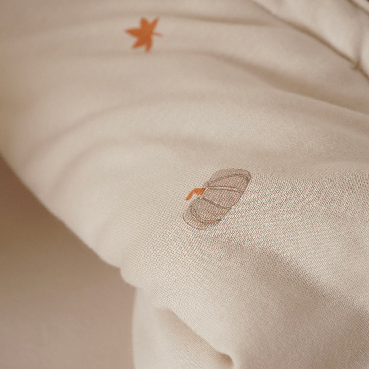 שמיכת מילוי S אולימולי ליין דלעת | Olimoli Pumpkin Mood filled Blanket 80X80 cm