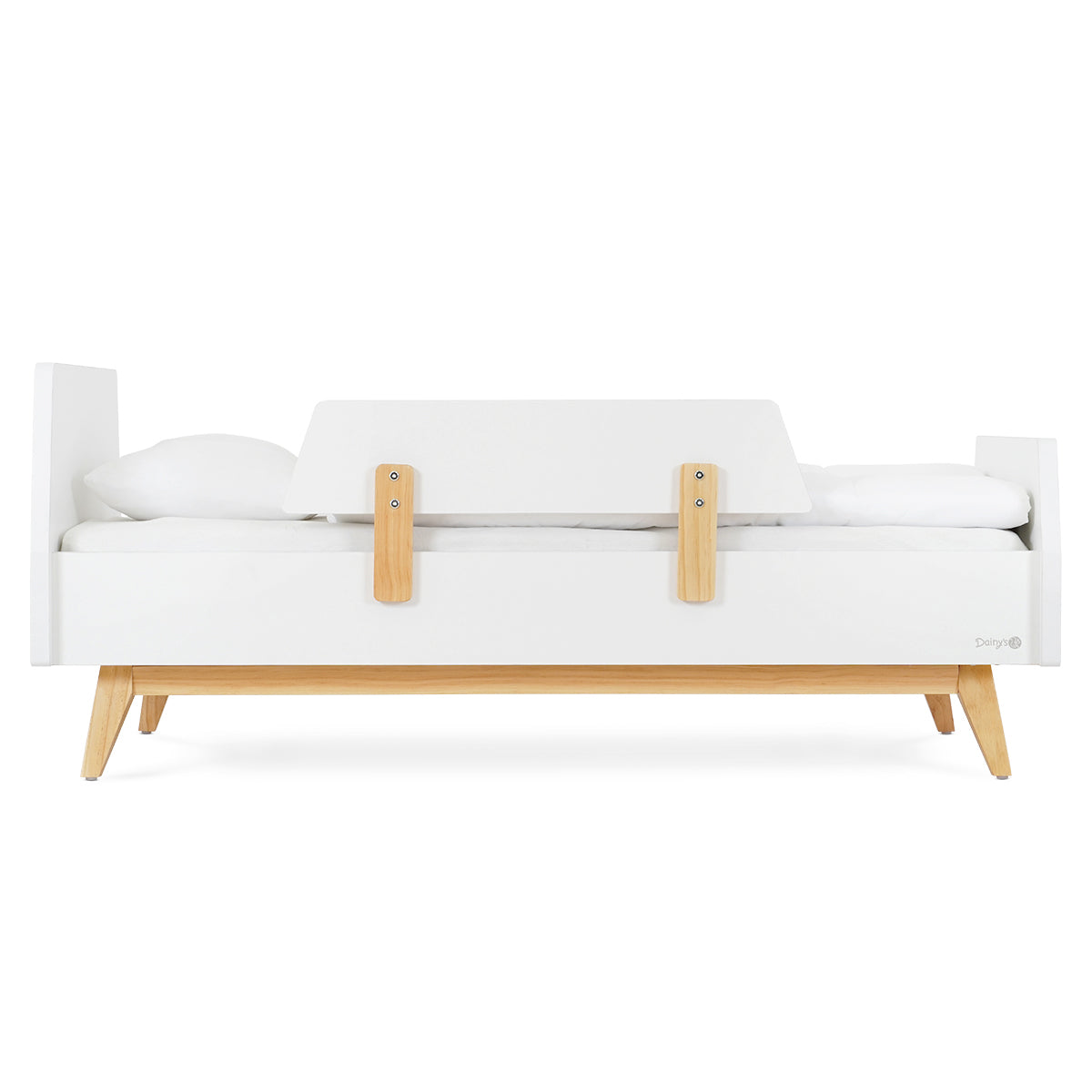 מיטת מעבר דייניז קרוליין לבן/עץ – Dainy's Caroline Toddler Bed White/Wood 130×70 cm