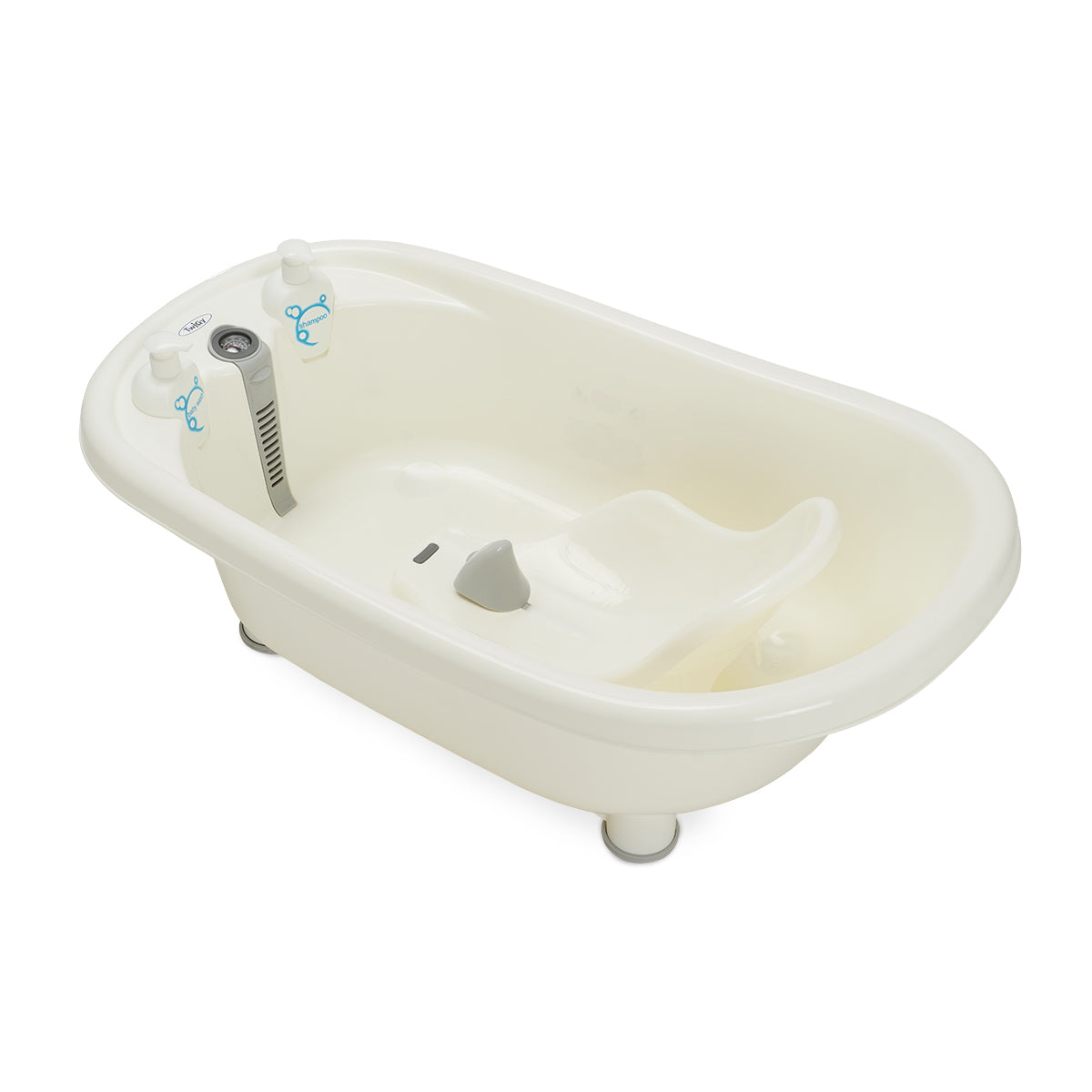 ערכת אמבטיה + מעמד טוויגי ירדן תכלת לבן  | Twigy Yarden Bath Tub & Stand Light Blue White