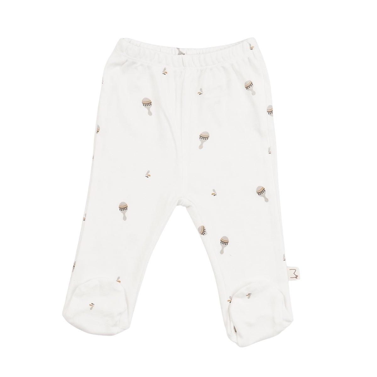 מארז זוג רגליות אולימולי מודפס יוניסקס 0-3 | Olimoli Baby Leggings 2 PCS