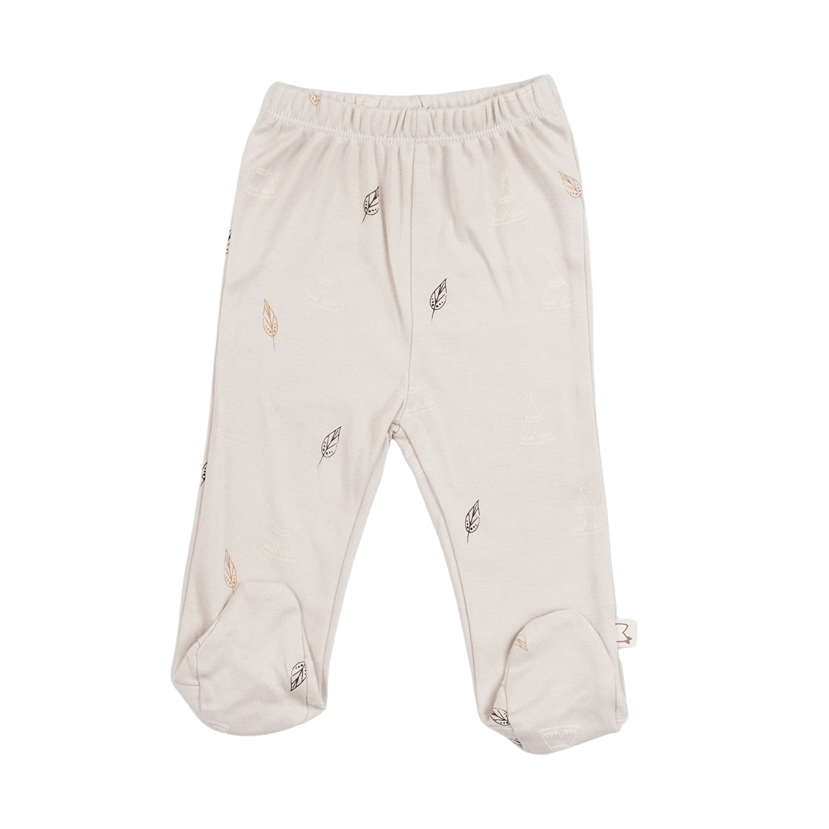 NB מארז זוג רגליות אולימולי מודפס יוניסקס | Olimoli Baby Leggings 2 PCS