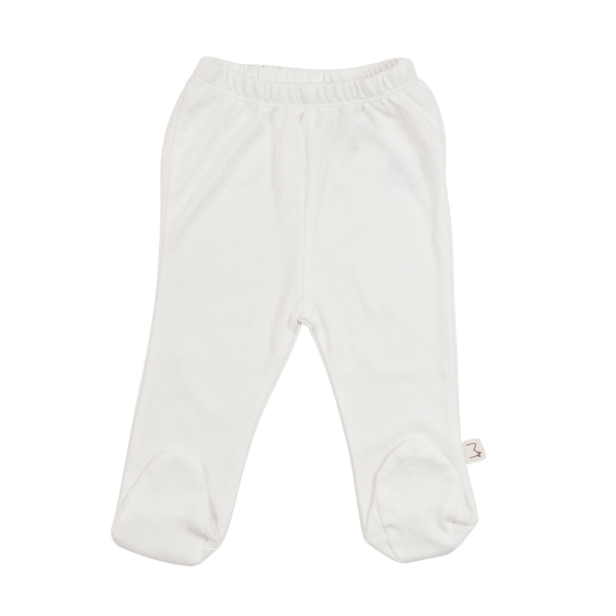 מארז 3 רגליות אולימולי חלק לבן 0-3 | Olimoli Baby Leggings 3 PCS