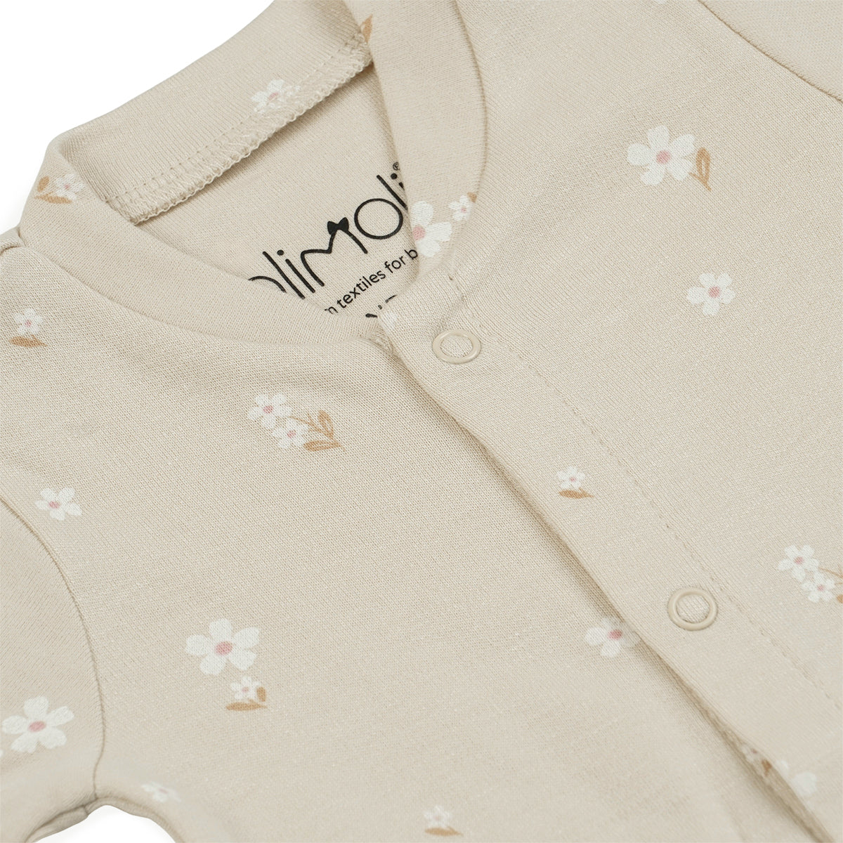מארז זוג אוברולים אולימולי מודפס בנות 0-3 | Olimoli Baby Coverall 2 PCS