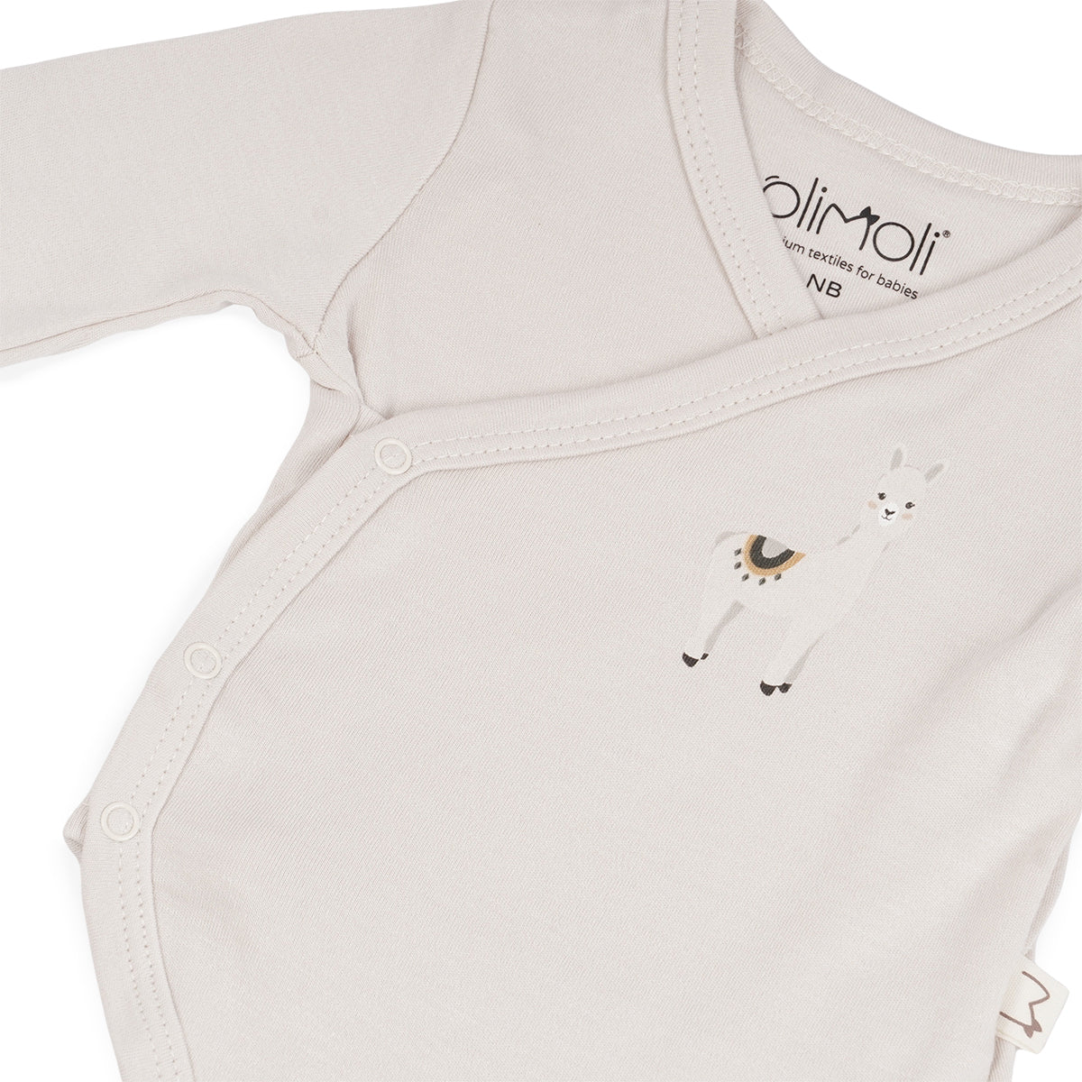 מארז זוג בגדי גוף אולימולי מודפס יוניסקס NB | Olimoli Baby Body Suit 2 PCS