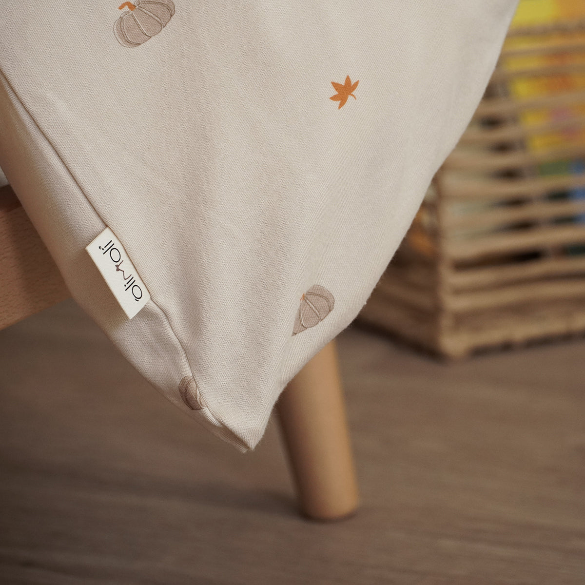 ציפה לשמיכה אולימולי ליין דלעת | Olimoli Pumpkin Mood Duvet Blanket Cover 150X100 cm
