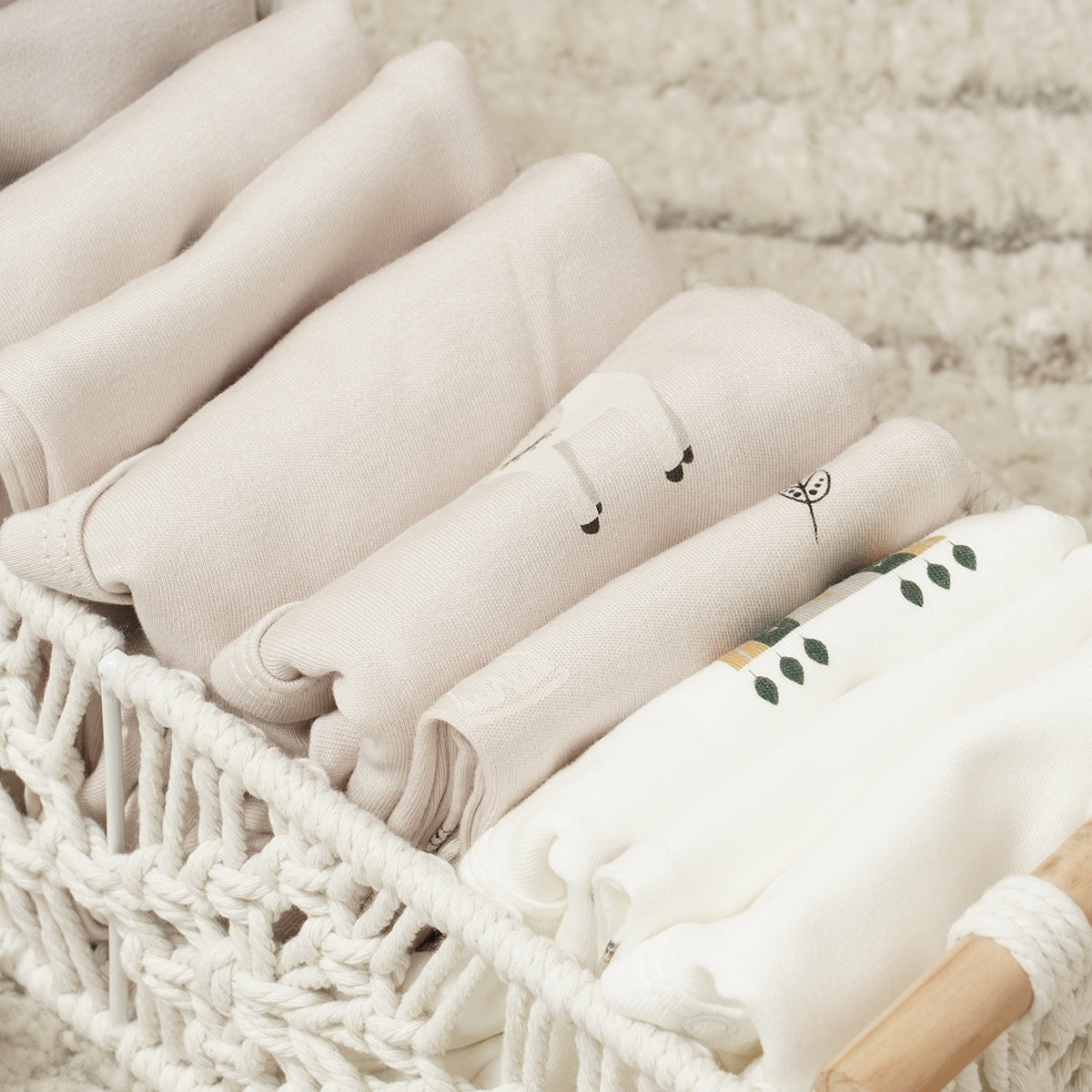 מארז זוג בגדי גוף אולימולי מודפס יוניסקס NB | Olimoli Baby Body Suit 2 PCS