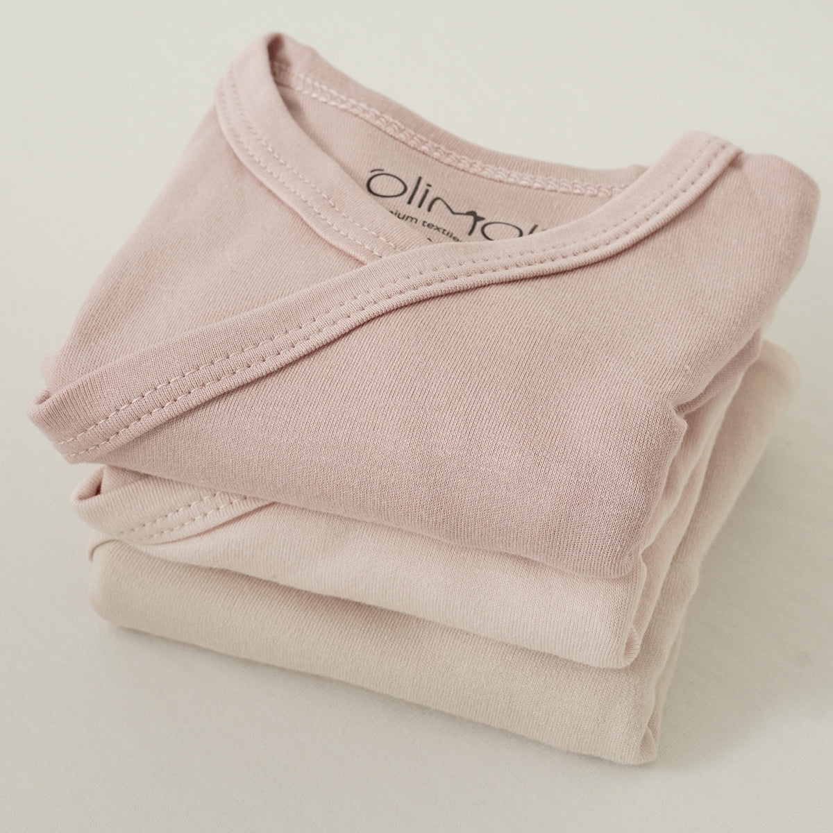 מארז זוג בגדי גוף אולימולי מודפס בנות NB | Olimoli Baby Body Suit 2 PCS