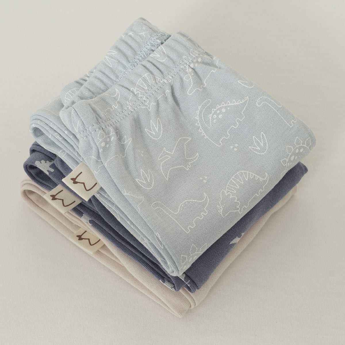 מארז זוג רגליות אולימולי מודפס בנים NB | Olimoli Baby Leggings 2 PCS