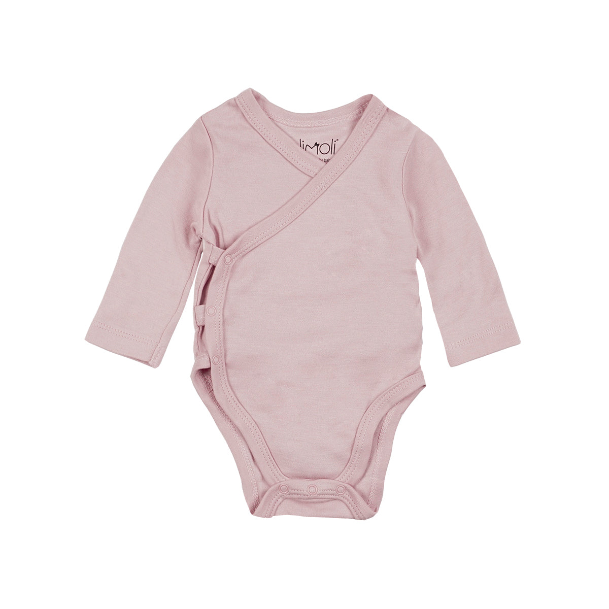 מארז שלישיית בגדי גוף אולימולי חלק בנות 0-3 | Olimoli Baby Body Suit 3 PCS
