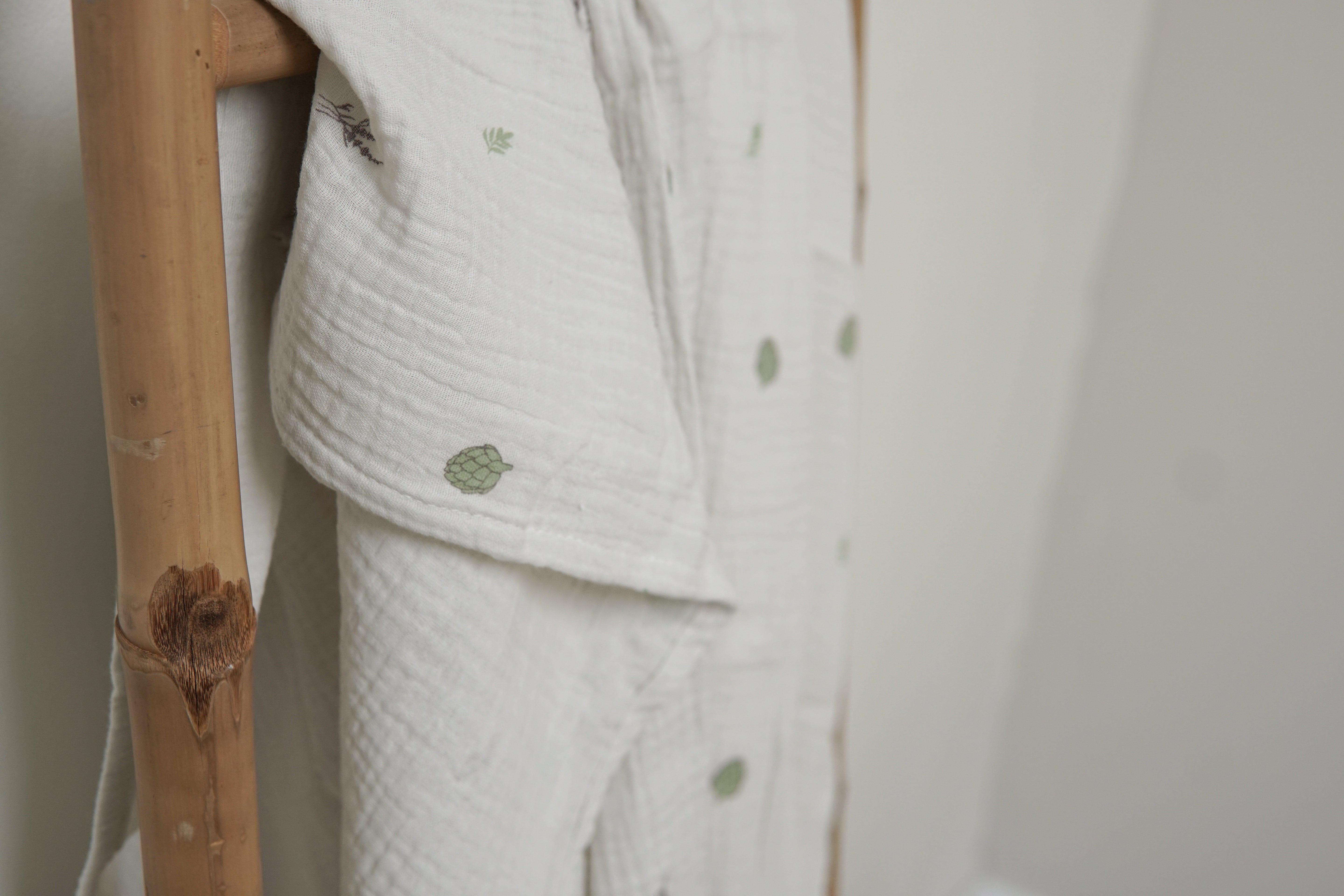חיתול S טטרה אולימולי ליין ארטישוק | Olimoli Artichoke Small Swaddle 60X60 cm