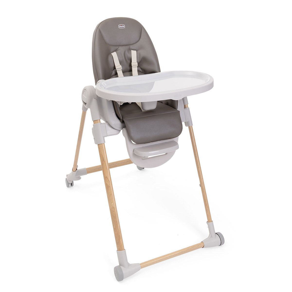 כיסא אוכל צ'יקו פולי ארמוניה אפור | Chicco Polly Armonia Scandinavian