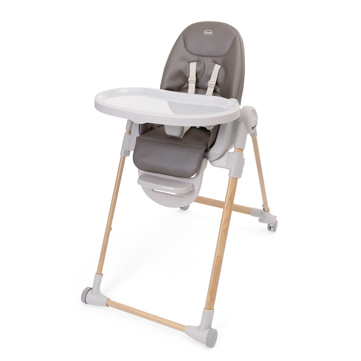 כיסא אוכל צ'יקו פולי ארמוניה אפור | Chicco Polly Armonia Scandinavian