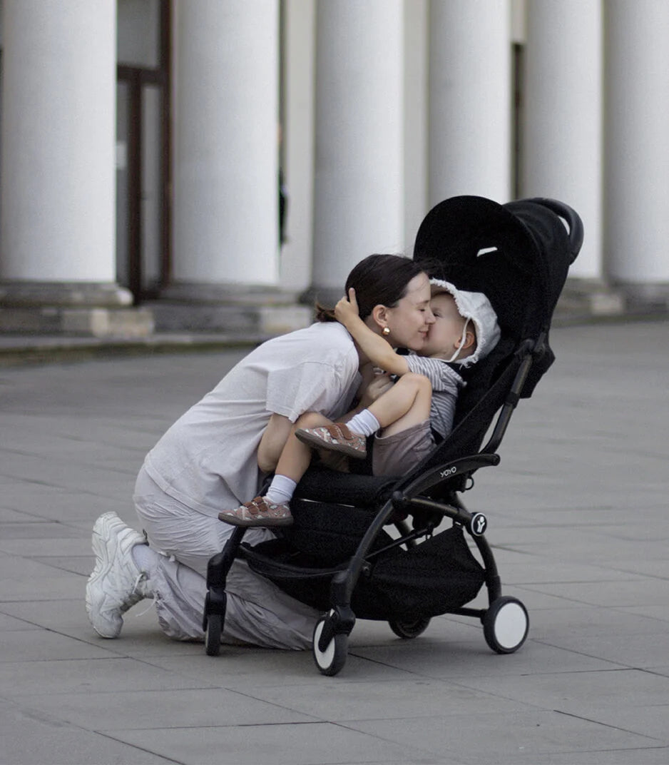עגלת ניובורן וטיולון שחור YOYO³ סטוקי | Stokke