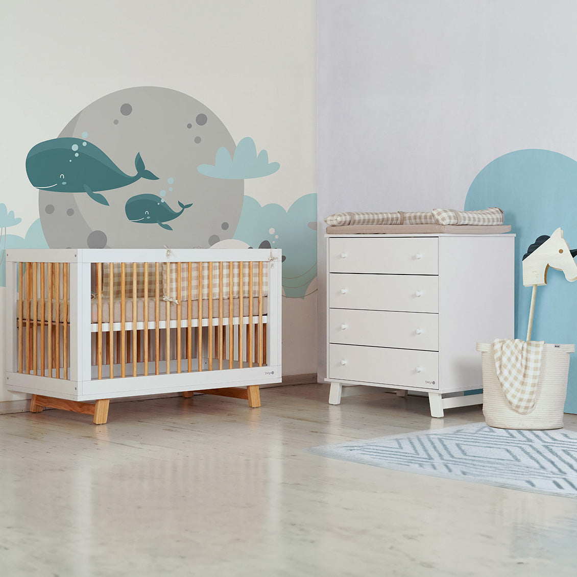 שידת אחסנה דייניז דוני 80 ס"מ לבן קלאסי | Dainy's Donny™ Dresser Classic white