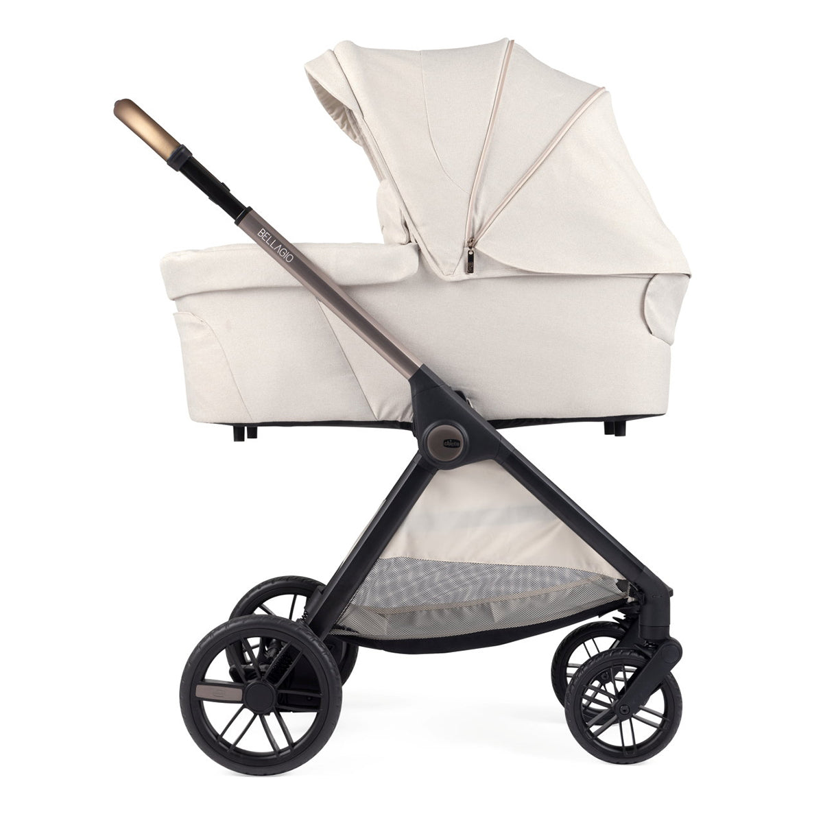 עגלה משולבת צ'יקו בלאג'יו שחור | Chicco Bellagio Stroller Black Satin