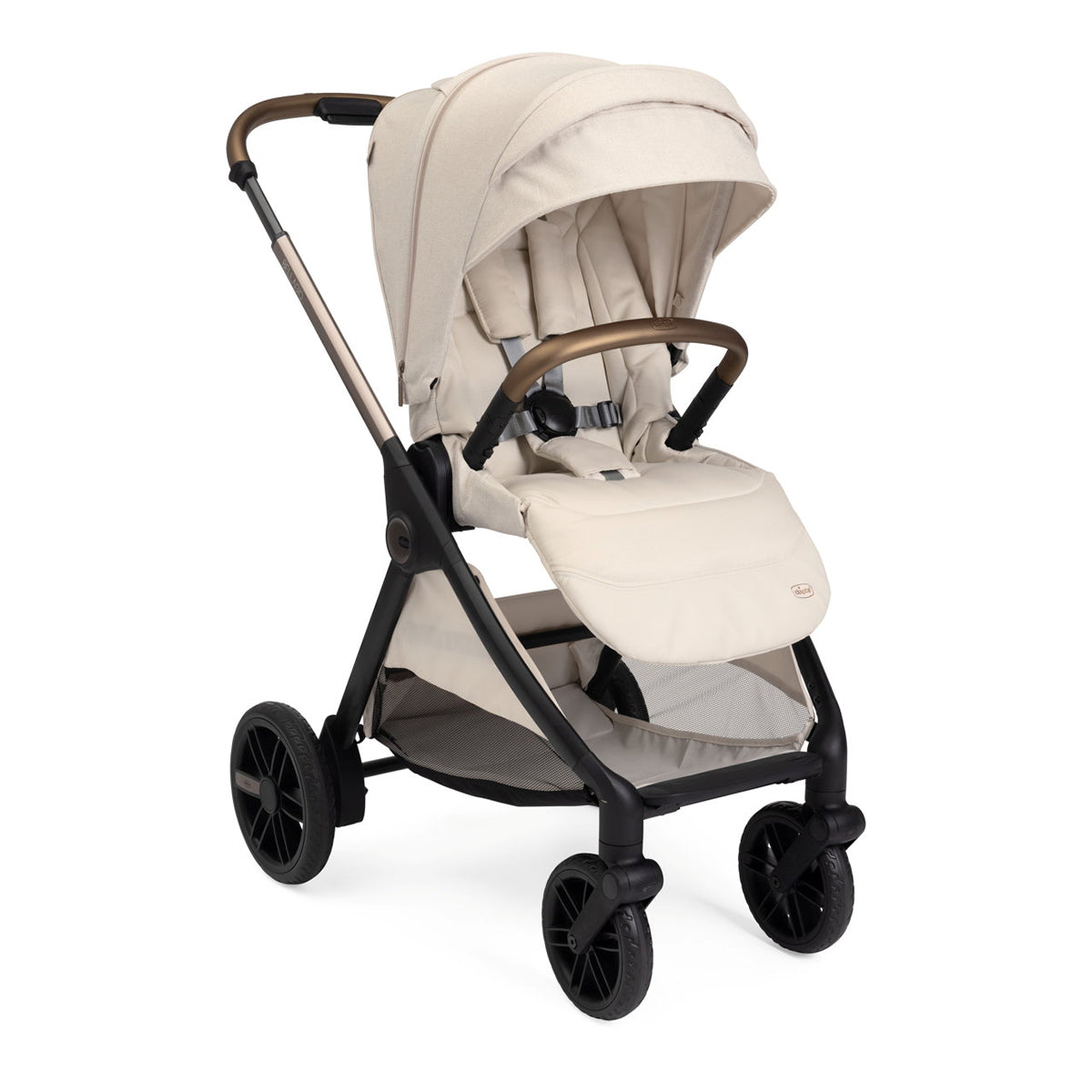 עגלה משולבת צ'יקו בלאג'יו שחור | Chicco Bellagio Stroller Black Satin