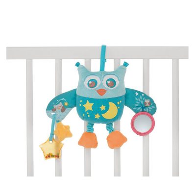לוח צעצוע ינשוף נתלה כחול – Toy Owl Panel